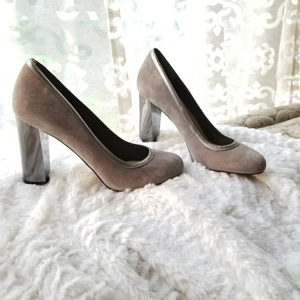 Cole Haan Silver Mirrored Pump